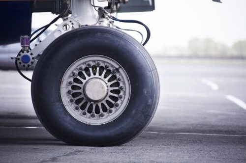 airplane tire on ground, airplane facts