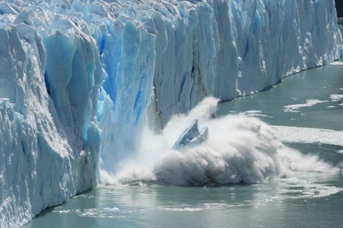 climate change iceberg