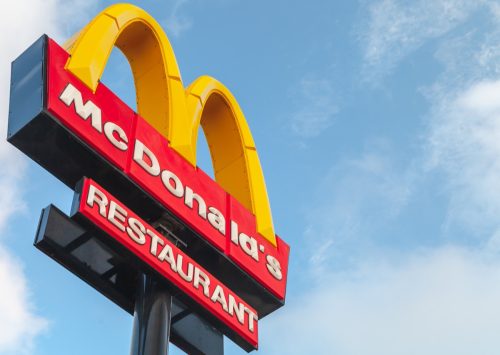 mcdonalds sign in the air, 1984 facts