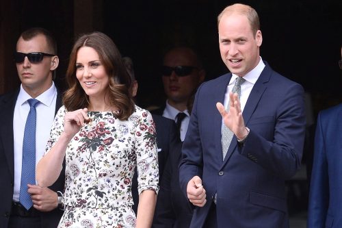 Prince William and Kate left-handed