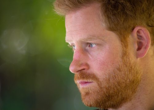 The Duke of Sussex during a visit to see the work of a Botswana Defence Force anti-poaching patrol, on the Chobe river in Kasane, Botswana, on day four of the royal tour of Africa.