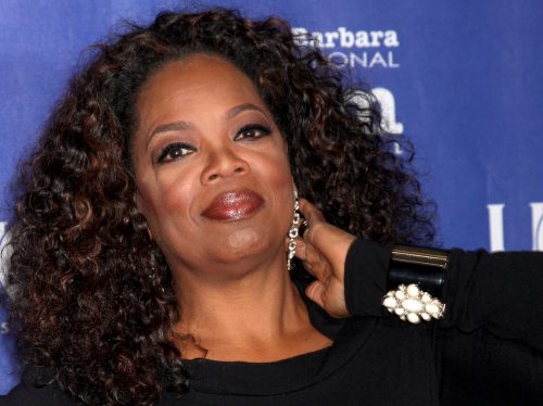 Oprah Winfrey at the Santa Barbara International Film Festival in 2014