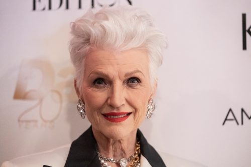 Maye Musk at The Daily Front Row's 20th Anniversary party in February 2022
