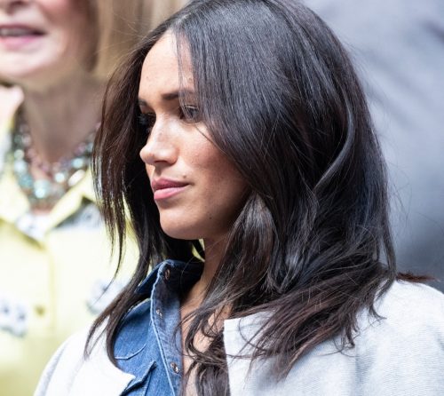 Duchess of Sussex Meghan Markle attends womens final at US Open Championships between Serena Williams (USA).