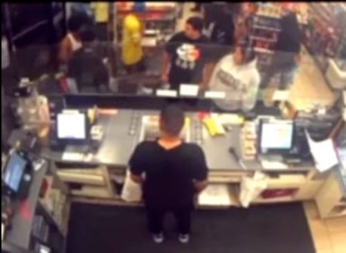 "Flash Mob" of Looters in LA store.