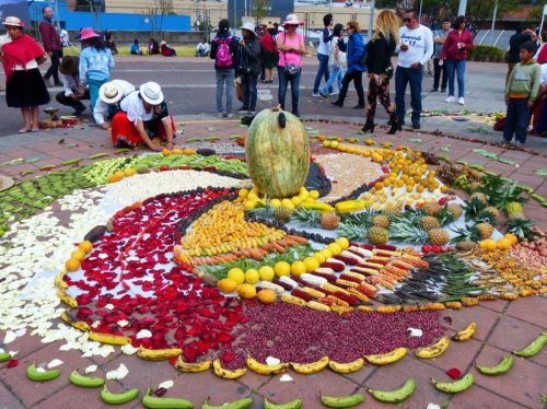 Chacana (Andean cross) or Ceremony in homage to Pachamama (Mother Earth) is an aboriginal ritual of the indigenous peoples of central Andes.