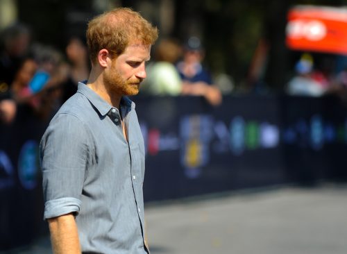 September 27, 2017, Toronto, Canada - His Royal Highness Prince Harry meeting with competitors during Invictus Games in Toronto, Canada.