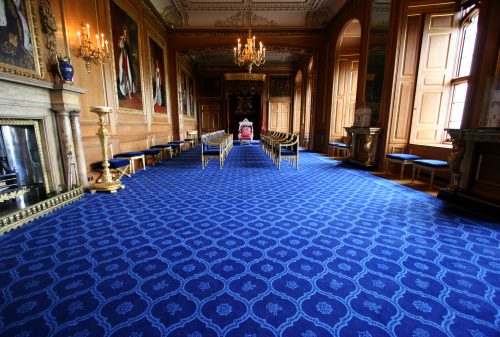 Interior from windsor castle, England