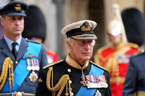 King Charles III and Prince William