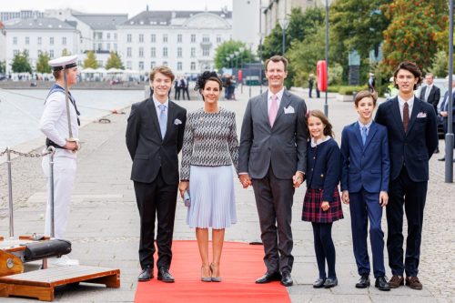 Prince Joachim of Denmark ; Princess Marie of Denmark ; Prince Nikolai of Denmark ; Prince Felix of Denmark ; Prince Henrik of Denmark ; Princess Athena of Denmark