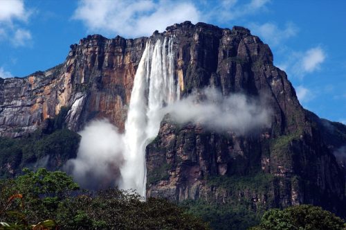 Angel Falls waterfall.