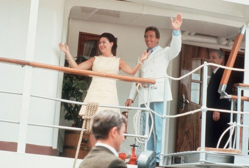 Princess Margaret, Countess of Snowdon and her husband Antony Armstrong-Jones.