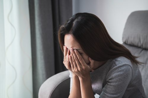 Young Woman Crying