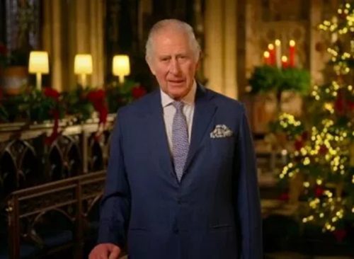 King Charles holiday speech.