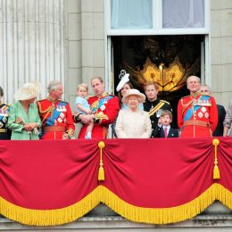 the royal family at buckingham palace