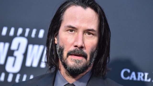 Keanu Reeves at the "John Wick 3" premiere