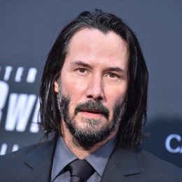 Keanu Reeves at the "John Wick 3" premiere