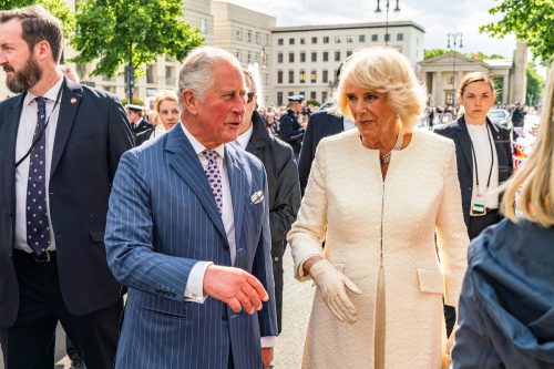Prince Charles and the Duchess of Cornwall in Berlin in 2019