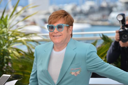 Elton John at the Cannes Film Festival in 2019