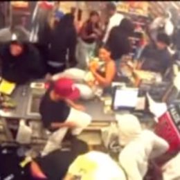 "Flash Mob" of Looters in LA store.