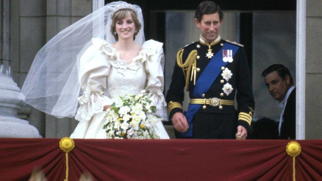 Prince Charles & Lady Diana On Wedding Day