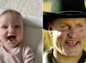 This Baby Looks Like Woody Harrelson And He Agrees, in a Poem