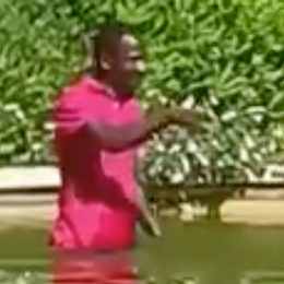 Video Shows Heroes Jumping Into Fountain to “Save Woman from Man Who Was Trying to Drown Her”