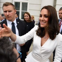The Duke and Duchess of Cambridge visit in Poland o/p Kate Middleton