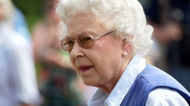 The queen of United Kingdom Elizabeth II