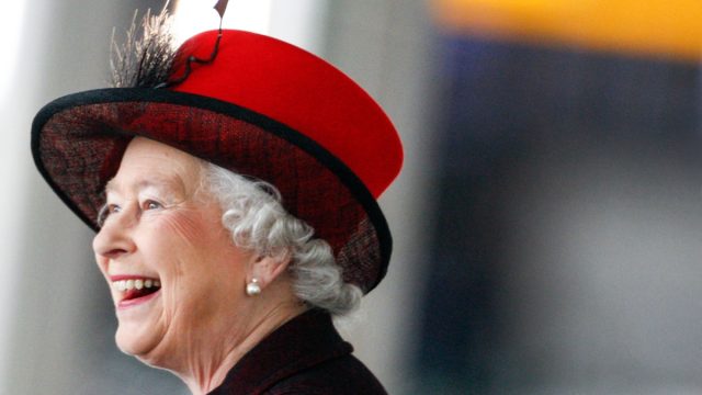 Queen Elizabeth II smiles