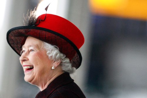 Queen Elizabeth II smiles