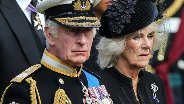 TOPSHOT BRITAIN ROYALS QUEEN DEATH