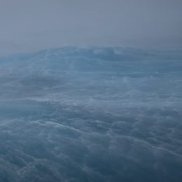 Drone Video Shows 50 Foot Waves and 100 MPH Winds Inside Hurricane Fiona