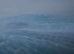 Drone Video Shows 50 Foot Waves and 100 MPH Winds Inside Hurricane Fiona