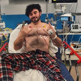 A Man is Hit by a Bolt of Lightning While Sitting on His Couch and Playing Playstation