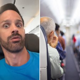 “Weirdest Flight Ever” as “Noises Out of a Horror Movie” Play Over Plane’s PA System