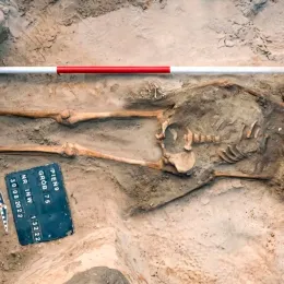 Skeleton of Female “Vampire” with a Sickle Around Her Neck Unearthed at Cemetery