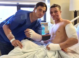 Hero College Wrestler Gets in Fight With Grizzly to Protect Friend
