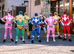 Servers Dressed as Power Rangers Save Woman Attacked Outside Restaurant