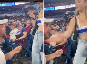 Video Shows Public Marriage Proposal at Major League Baseball Game Go Horribly Wrong