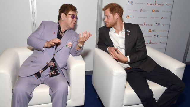 Elton John And The Duke Of Sussex Launch The Menstar Coalition To Promote HIV Testing & Treatment