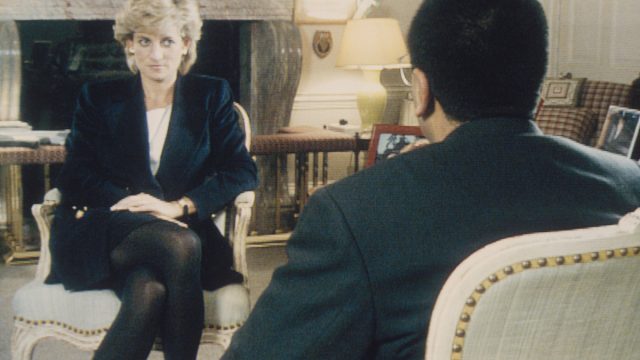 Princess Diana Being Interviewed