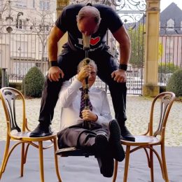 Video Shows Strongman Lifting Bill Gates With His Teeth