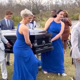 Groom Arrived at His Wedding in a Coffin Carried by the Bridesmaids and Internet is Fuming. “Disrespectful!”