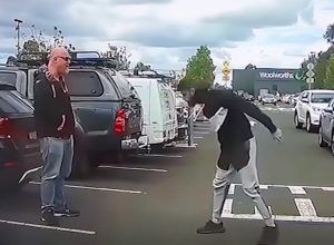 In Bizarre Road Rage Incident, Calm Older Man Refuses to Be Provoked by Angry Driver “Clucking Like a Chicken”