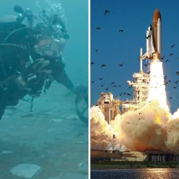 Video Shows Divers Accidentally Discovering Part of Challenger Space Shuttle Wreckage Near Bermuda Triangle