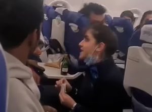 Flight Attendant Tells Furious Passenger "I Am Not Your Servant" After He Made Her Colleagues Cry With Demands