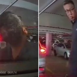 In Bizarre Parking Lot Rage, a Man Jumps Onto Car Hood After Driver Refused to Give Way to His Wife