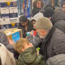 Bizarre Moment Shoppers Stampede and Adults Fight Children Over Viral Energy Drink. “Absolute Carnage.”