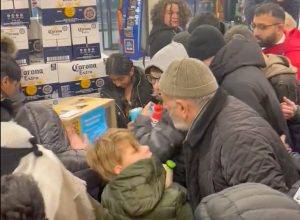 Bizarre Moment Shoppers Stampede and Adults Fight Children Over Viral Energy Drink. “Absolute Carnage.”